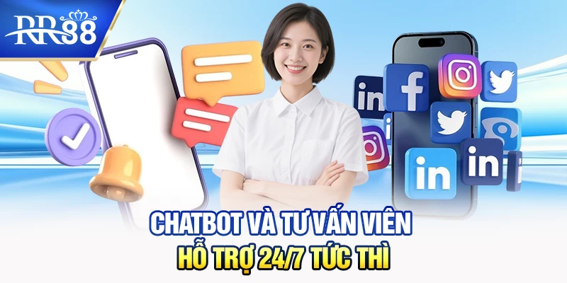 RR88 – Đỉnh Cao Cá Cược Online 2026 Chatbot và tư vấn viên hỗ trợ 24/7 tức thì