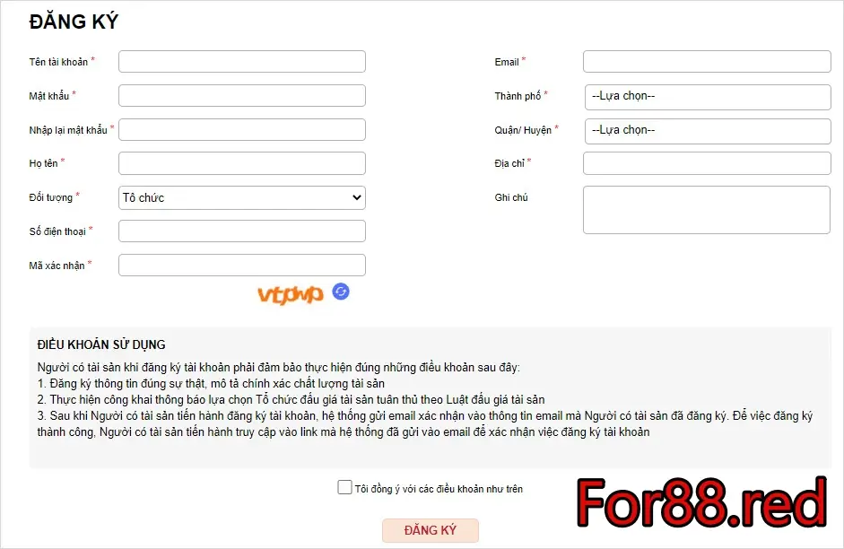 Cách đăng ký For88 chính xác nhất